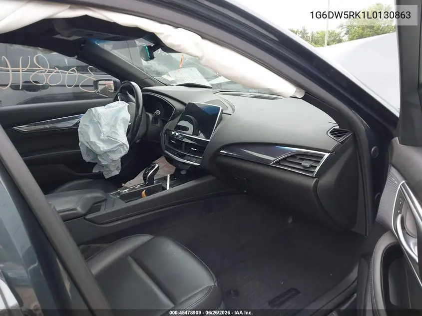 2020 Cadillac Ct5 Luxury VIN: 1G6DW5RK1L0130863 Lot: 45478909