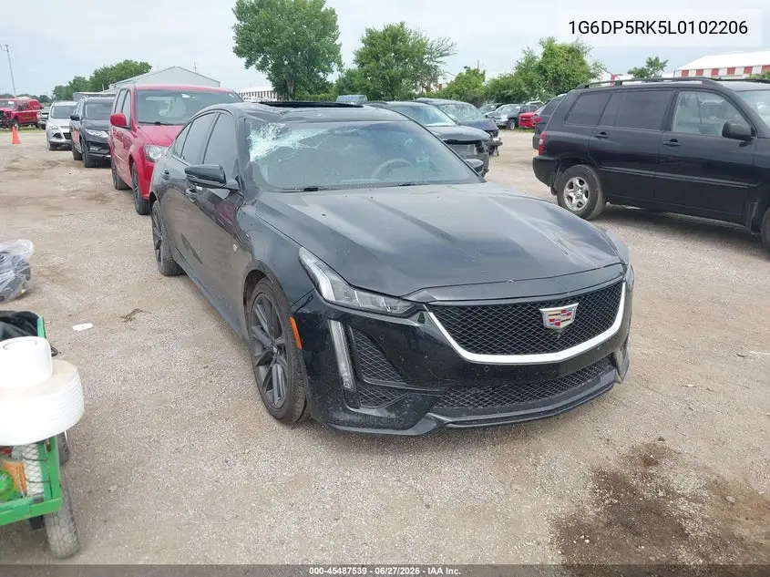2020 Cadillac Ct5 Sport VIN: 1G6DP5RK5L0102206 Lot: 45487539