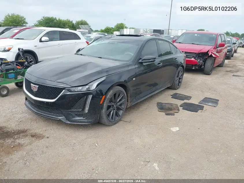 2020 Cadillac Ct5 Sport VIN: 1G6DP5RK5L0102206 Lot: 45487539