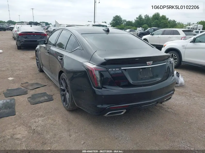2020 Cadillac Ct5 Sport VIN: 1G6DP5RK5L0102206 Lot: 45487539
