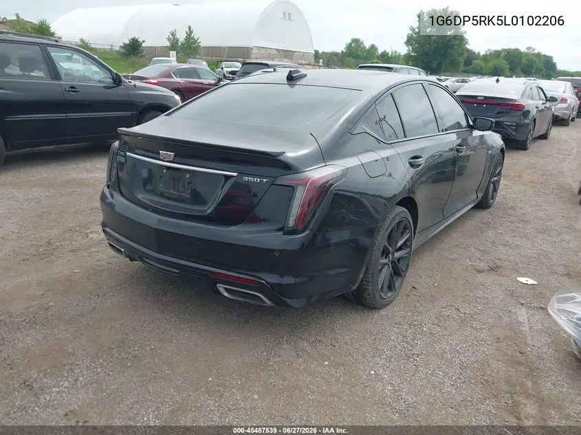 2020 Cadillac Ct5 Sport VIN: 1G6DP5RK5L0102206 Lot: 45487539