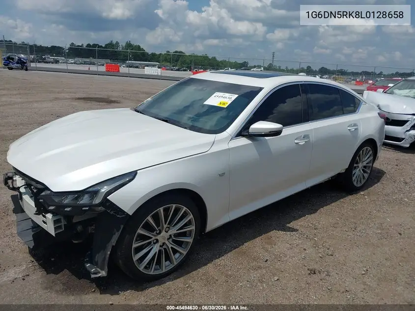 2020 Cadillac Ct5 Premium Luxury VIN: 1G6DN5RK8L0128658 Lot: 45494630