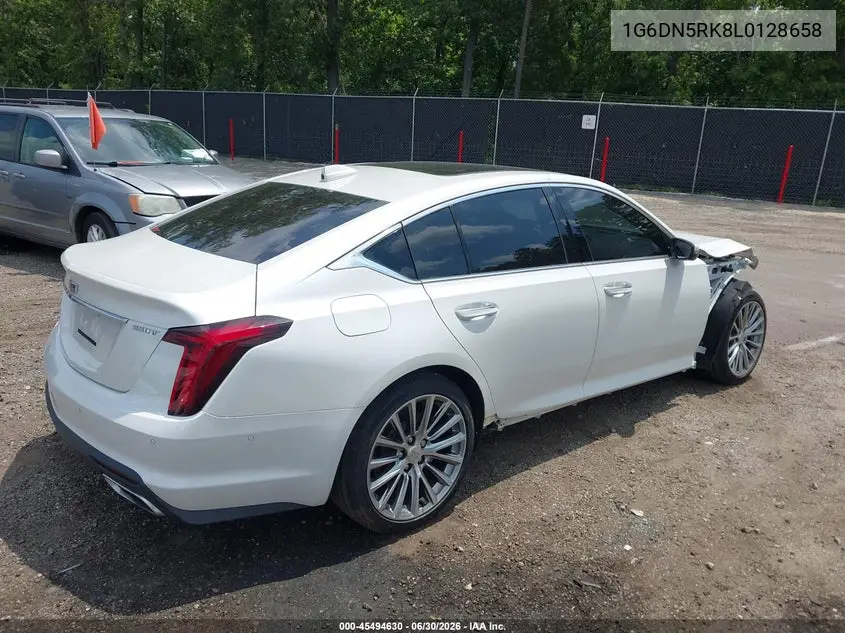 2020 Cadillac Ct5 Premium Luxury VIN: 1G6DN5RK8L0128658 Lot: 45494630