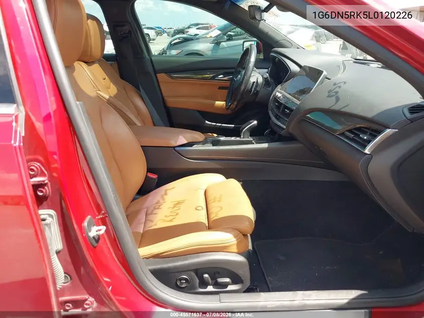 2020 Cadillac Ct5 Premium Luxury VIN: 1G6DN5RK5L0120226 Lot: 45571637