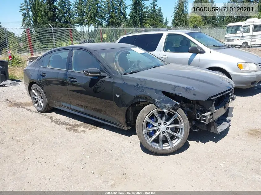 2020 Cadillac Ct5 Sport VIN: 1G6DU5RK7L0120201 Lot: 45613530