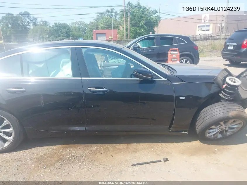 2020 Cadillac Ct5 Premium Luxury VIN: 1G6DT5RK4L0124239 Lot: 45614774