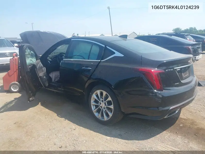 2020 Cadillac Ct5 Premium Luxury VIN: 1G6DT5RK4L0124239 Lot: 45614774
