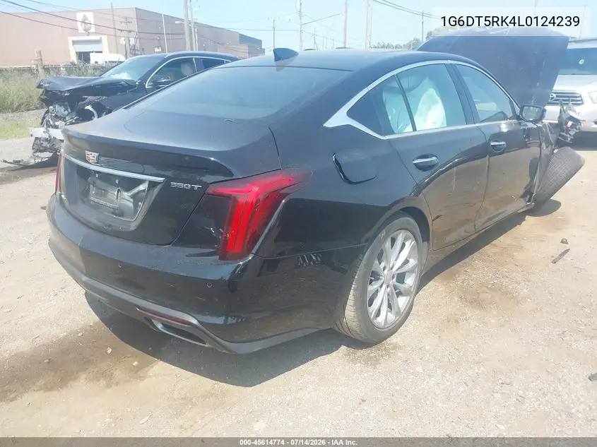 2020 Cadillac Ct5 Premium Luxury VIN: 1G6DT5RK4L0124239 Lot: 45614774