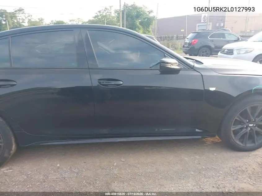 2020 Cadillac Ct5 Sport VIN: 1G6DU5RK2L0127993 Lot: 45615526