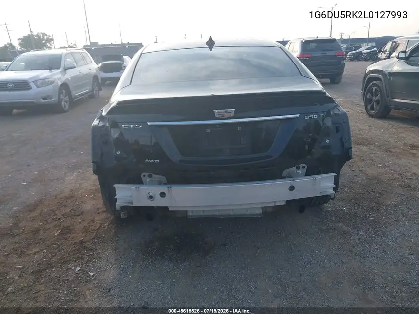2020 Cadillac Ct5 Sport VIN: 1G6DU5RK2L0127993 Lot: 45615526