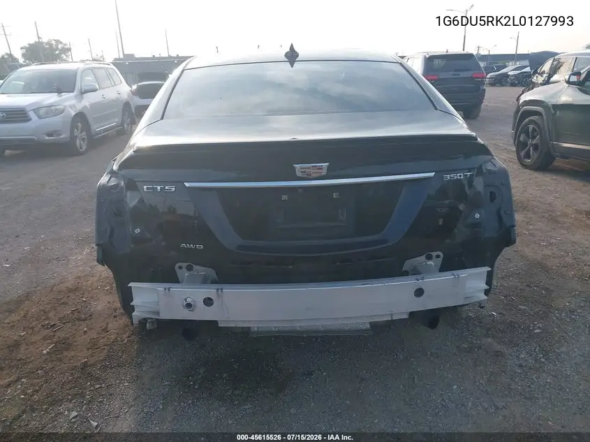 2020 Cadillac Ct5 Sport VIN: 1G6DU5RK2L0127993 Lot: 45615526