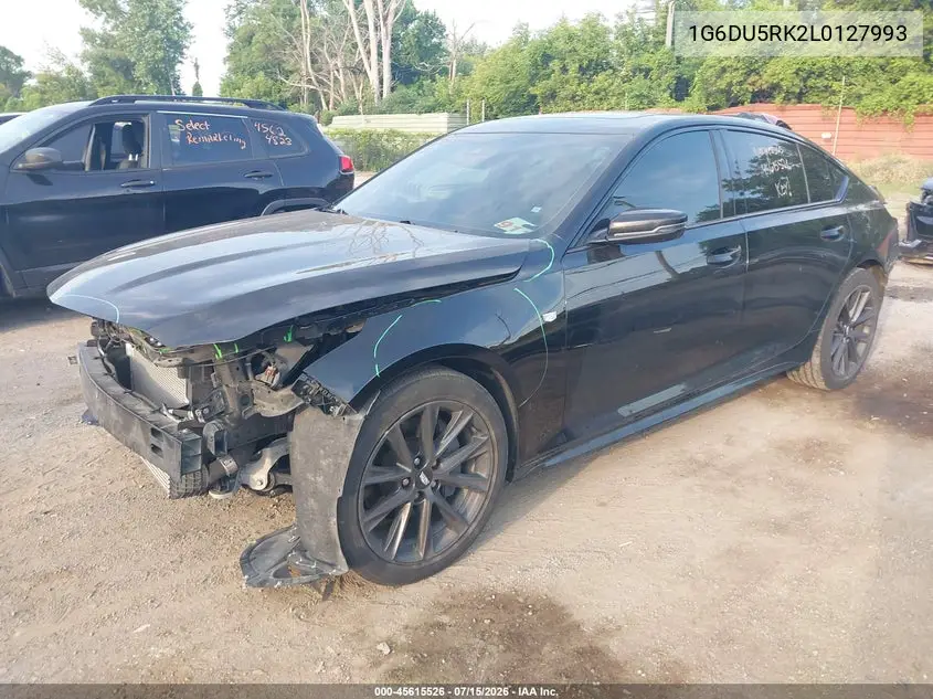 2020 Cadillac Ct5 Sport VIN: 1G6DU5RK2L0127993 Lot: 45615526