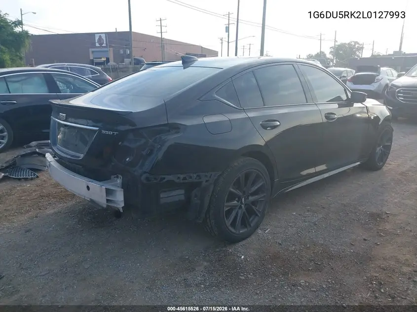 2020 Cadillac Ct5 Sport VIN: 1G6DU5RK2L0127993 Lot: 45615526