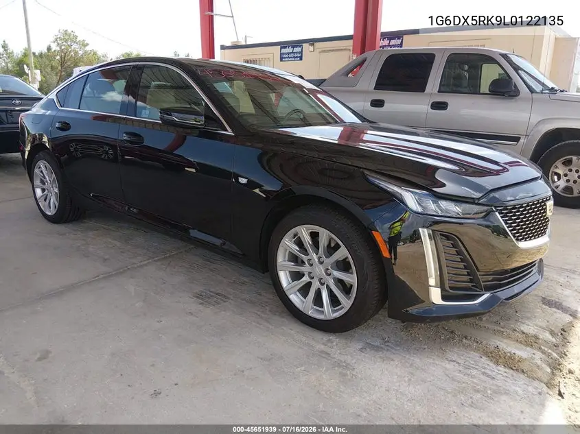 2020 Cadillac Ct5 Luxury VIN: 1G6DX5RK9L0122135 Lot: 45651939