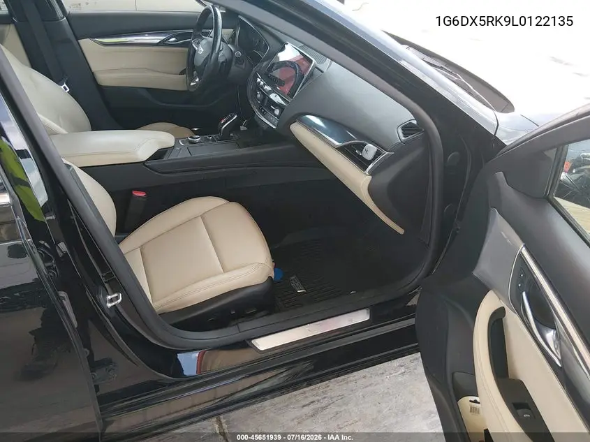 2020 Cadillac Ct5 Luxury VIN: 1G6DX5RK9L0122135 Lot: 45651939