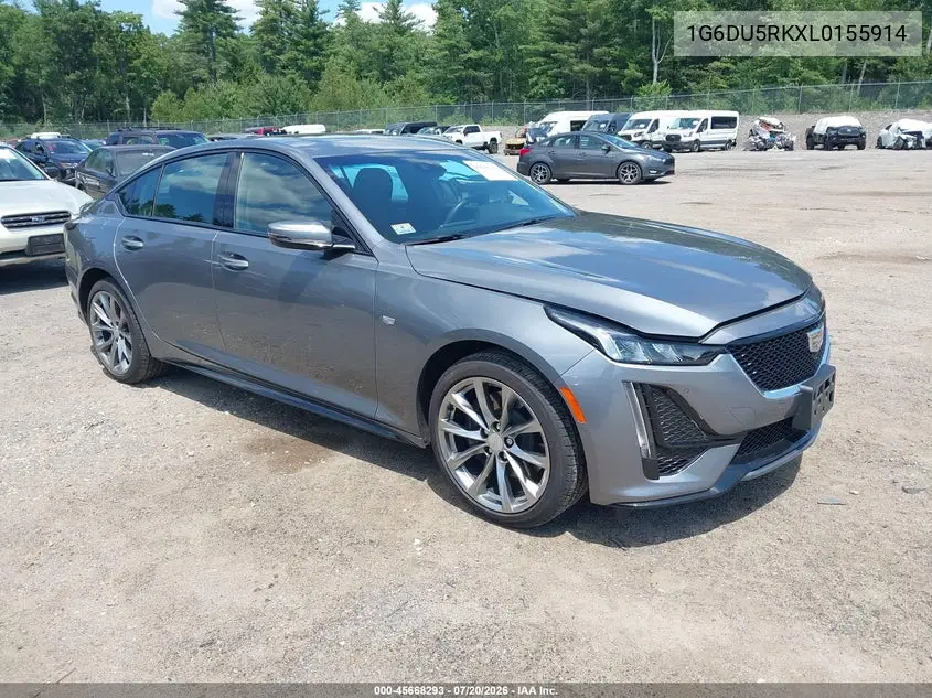 2020 Cadillac Ct5 Sport VIN: 1G6DU5RKXL0155914 Lot: 45668293
