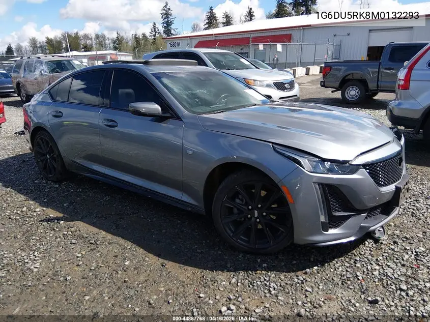 2021 Cadillac Ct5 Sport VIN: 1G6DU5RK8M0132293 Lot: 44887768