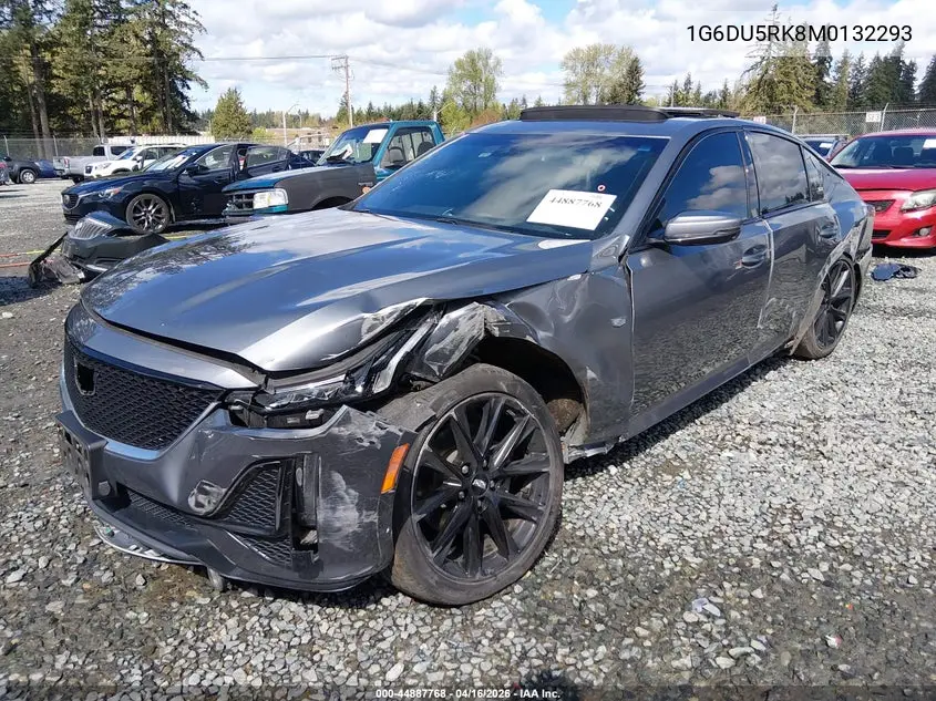 2021 Cadillac Ct5 Sport VIN: 1G6DU5RK8M0132293 Lot: 44887768