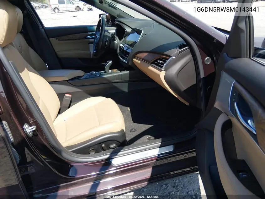 2021 Cadillac Ct5 Premium Luxury VIN: 1G6DN5RW8M0143441 Lot: 44929689