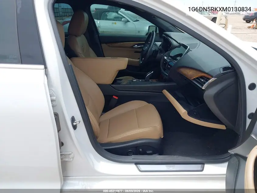2021 Cadillac Ct5 Premium Luxury VIN: 1G6DN5RKXM0130834 Lot: 45311977