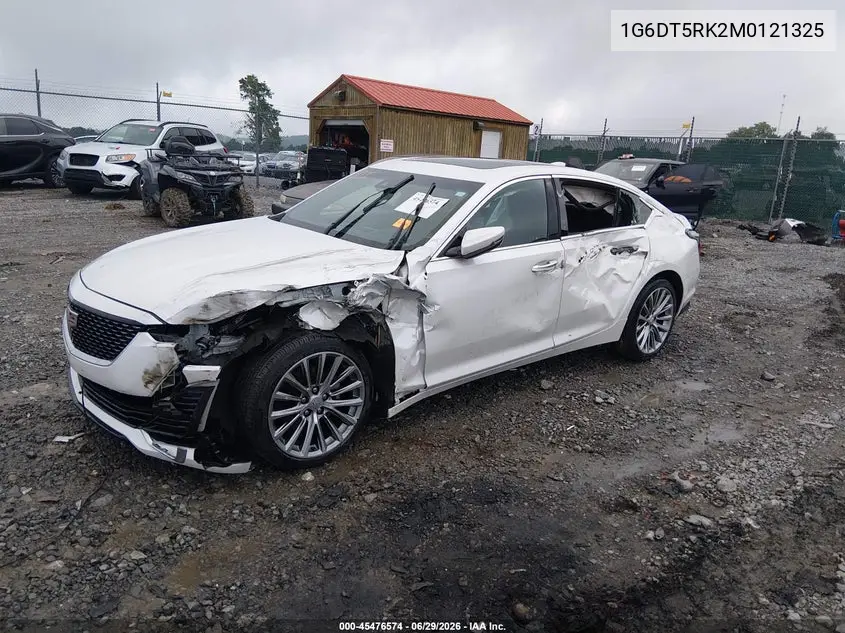 2021 Cadillac Ct5 Premium Luxury VIN: 1G6DT5RK2M0121325 Lot: 45476574