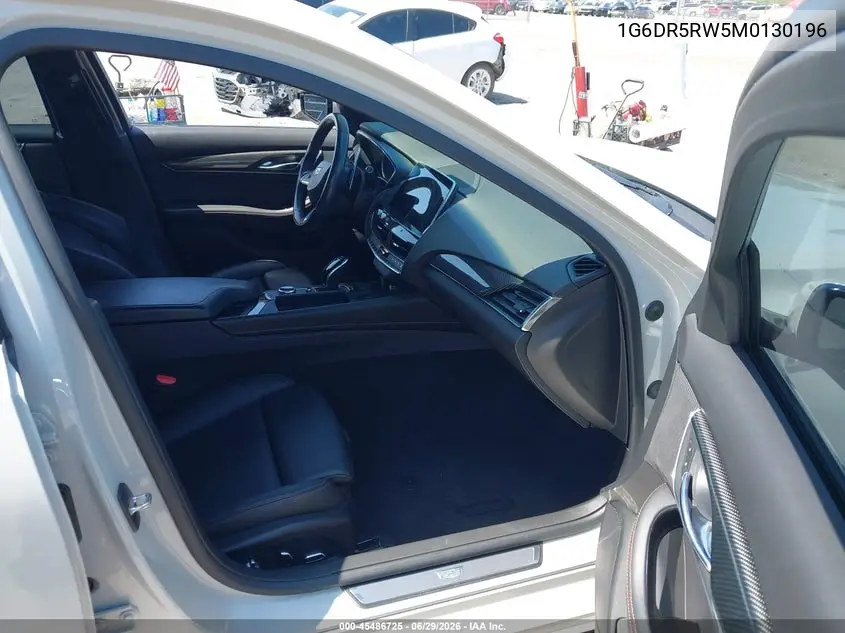 2021 Cadillac Ct5 V-Series VIN: 1G6DR5RW5M0130196 Lot: 45486725