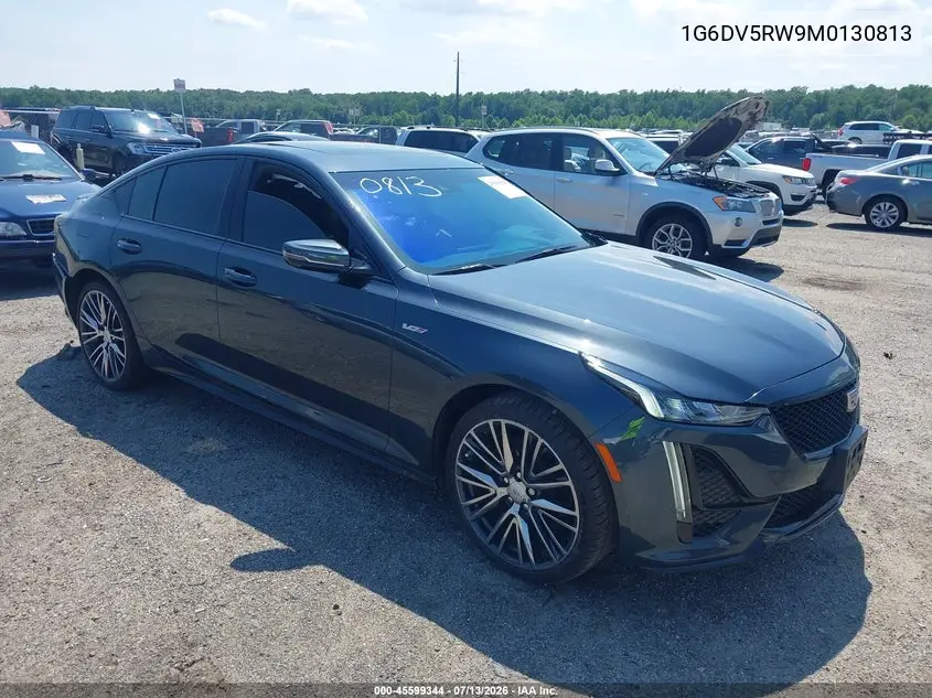 2021 Cadillac Ct5 V-Series VIN: 1G6DV5RW9M0130813 Lot: 45599344
