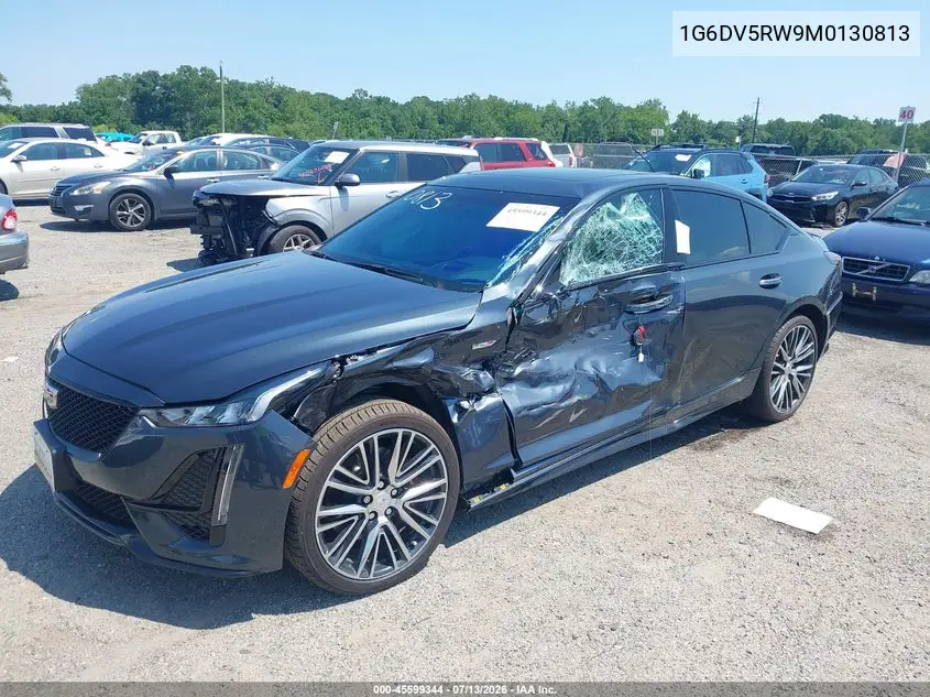 2021 Cadillac Ct5 V-Series VIN: 1G6DV5RW9M0130813 Lot: 45599344