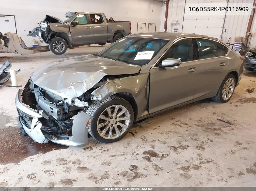2023 Cadillac Ct5 Luxury VIN: 1G6DS5RK4P0116909 Lot: 44988929