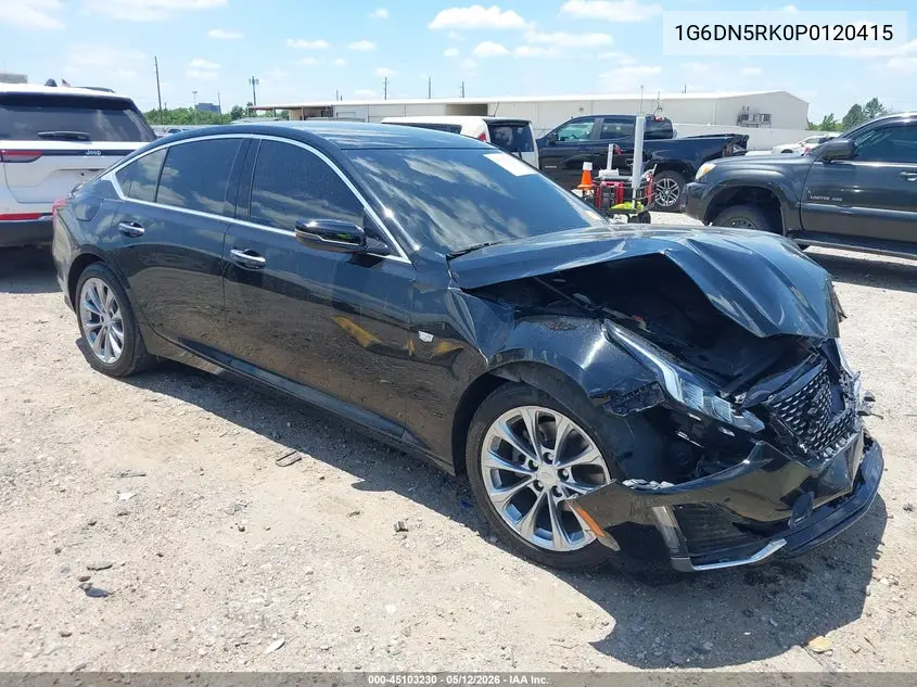 2023 Cadillac Ct5 Premium Luxury VIN: 1G6DN5RK0P0120415 Lot: 45103230
