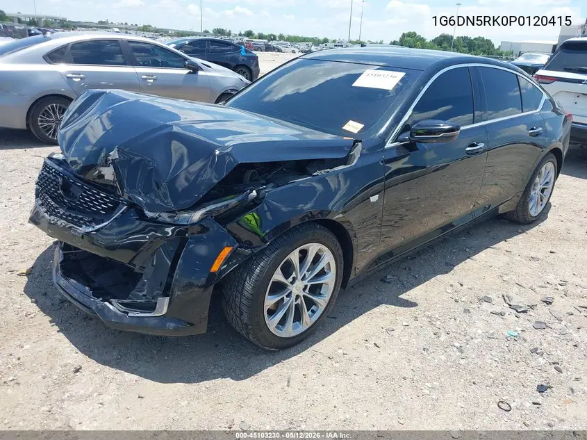 2023 Cadillac Ct5 Premium Luxury VIN: 1G6DN5RK0P0120415 Lot: 45103230