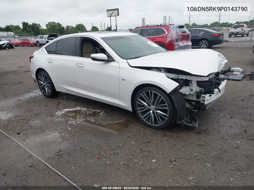 2023 Cadillac Ct5 Premium Luxury VIN: 1G6DN5RK9P0143790 Lot: 45156029