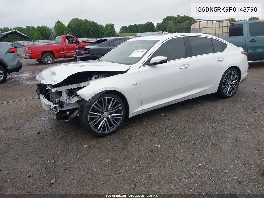 2023 Cadillac Ct5 Premium Luxury VIN: 1G6DN5RK9P0143790 Lot: 45156029