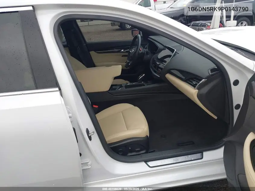 2023 Cadillac Ct5 Premium Luxury VIN: 1G6DN5RK9P0143790 Lot: 45156029