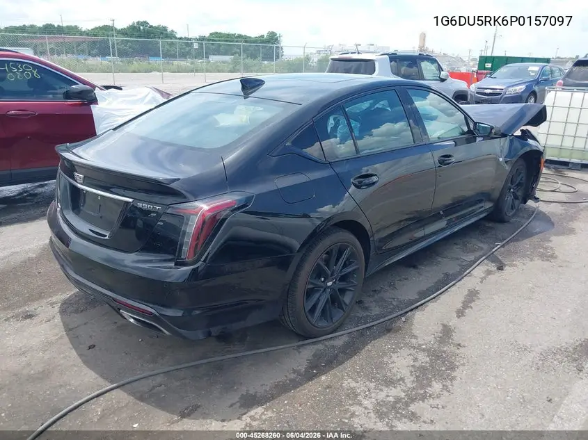 2023 Cadillac Ct5 Sport VIN: 1G6DU5RK6P0157097 Lot: 45268260