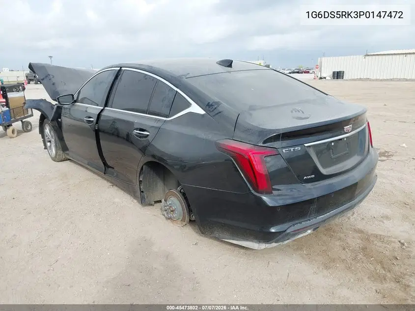 2023 Cadillac Ct5 Premium Luxury VIN: 1G6DS5RK3P0147472 Lot: 45473802