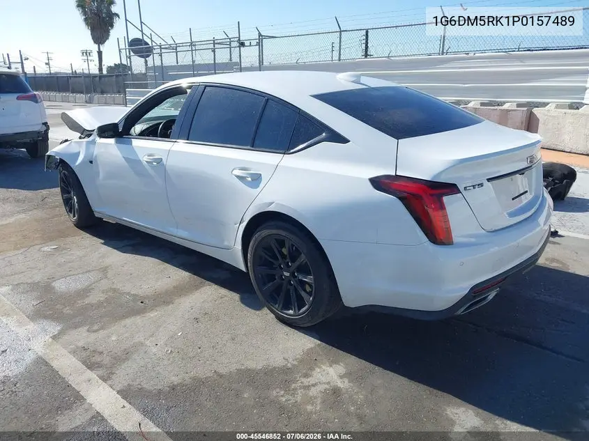 2023 Cadillac Ct5 Luxury VIN: 1G6DM5RK1P0157489 Lot: 45546852