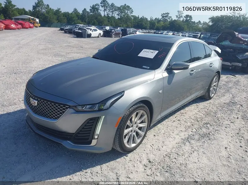 2024 Cadillac Ct5 Luxury VIN: 1G6DW5RK5R0119826 Lot: 45447983