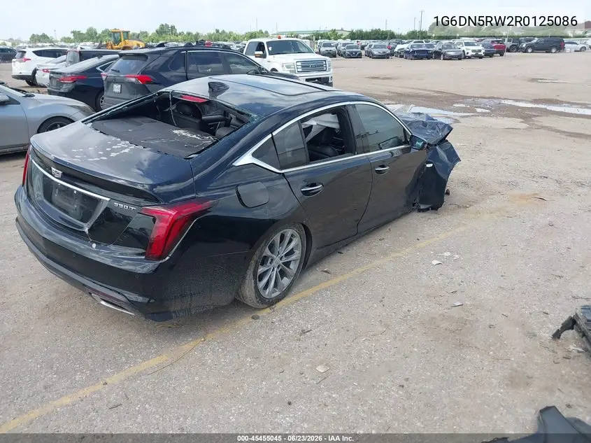 2024 Cadillac Ct5 Premium Luxury VIN: 1G6DN5RW2R0125086 Lot: 45455045
