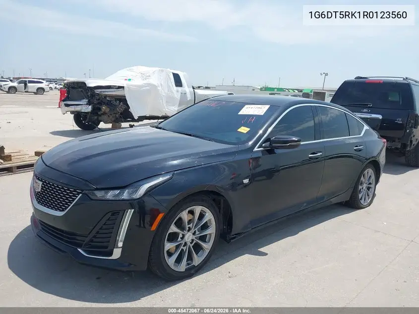 2024 Cadillac Ct5 Premium Luxury VIN: 1G6DT5RK1R0123560 Lot: 45472067