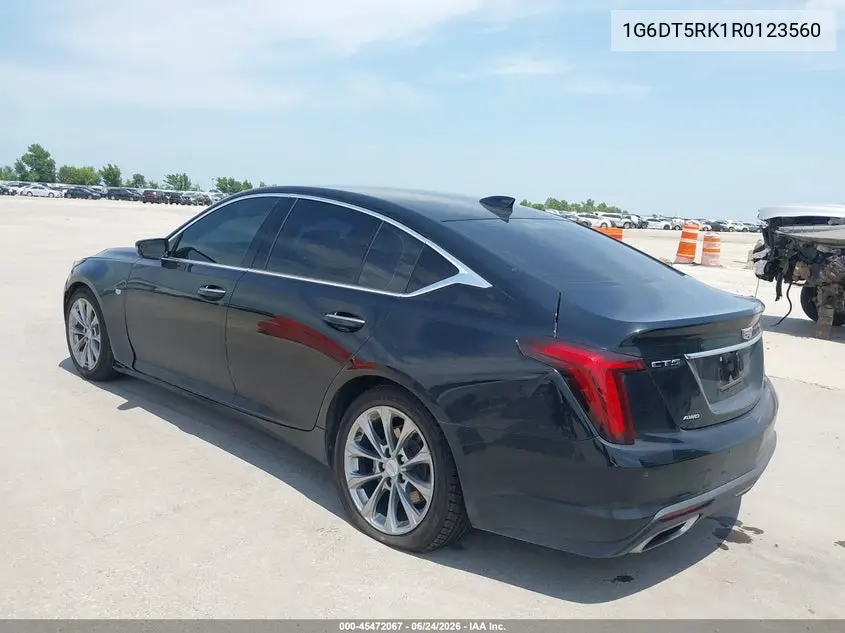 2024 Cadillac Ct5 Premium Luxury VIN: 1G6DT5RK1R0123560 Lot: 45472067