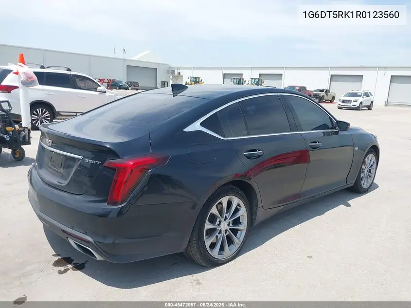 2024 Cadillac Ct5 Premium Luxury VIN: 1G6DT5RK1R0123560 Lot: 45472067