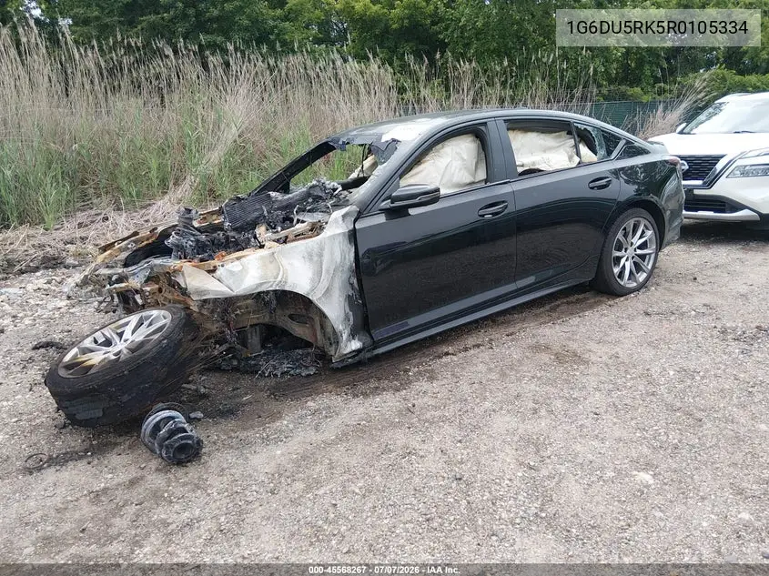 2024 Cadillac Ct5 Sport VIN: 1G6DU5RK5R0105334 Lot: 45568267