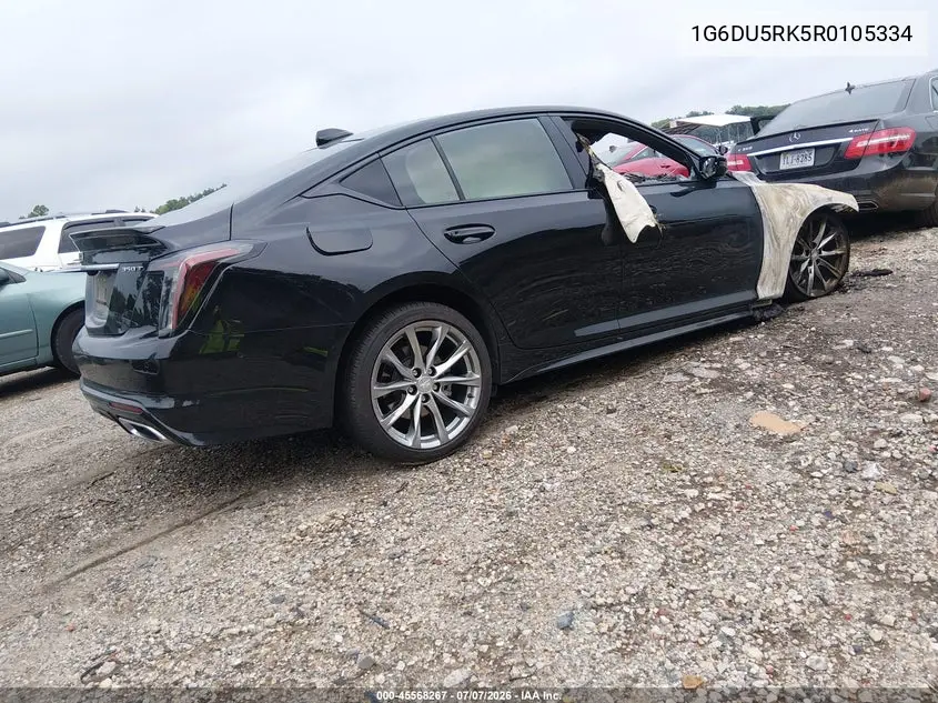 2024 Cadillac Ct5 Sport VIN: 1G6DU5RK5R0105334 Lot: 45568267