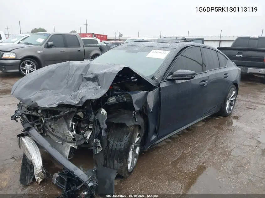 2025 Cadillac Ct5 Sport Rwd VIN: 1G6DP5RK1S0113119 Lot: 45419622