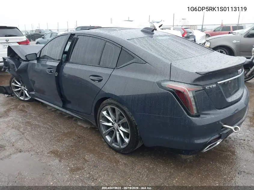 2025 Cadillac Ct5 Sport Rwd VIN: 1G6DP5RK1S0113119 Lot: 45419622