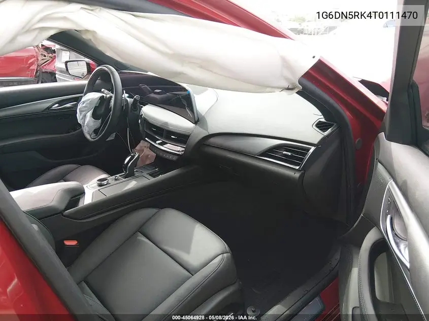 2026 Cadillac Ct5 Premium Luxury Rwd VIN: 1G6DN5RK4T0111470 Lot: 45064928