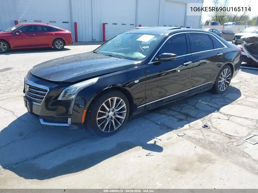 2016 Cadillac Ct6 Twin Turbo Luxury VIN: 1G6KE5R69GU165114 Lot: 44909370