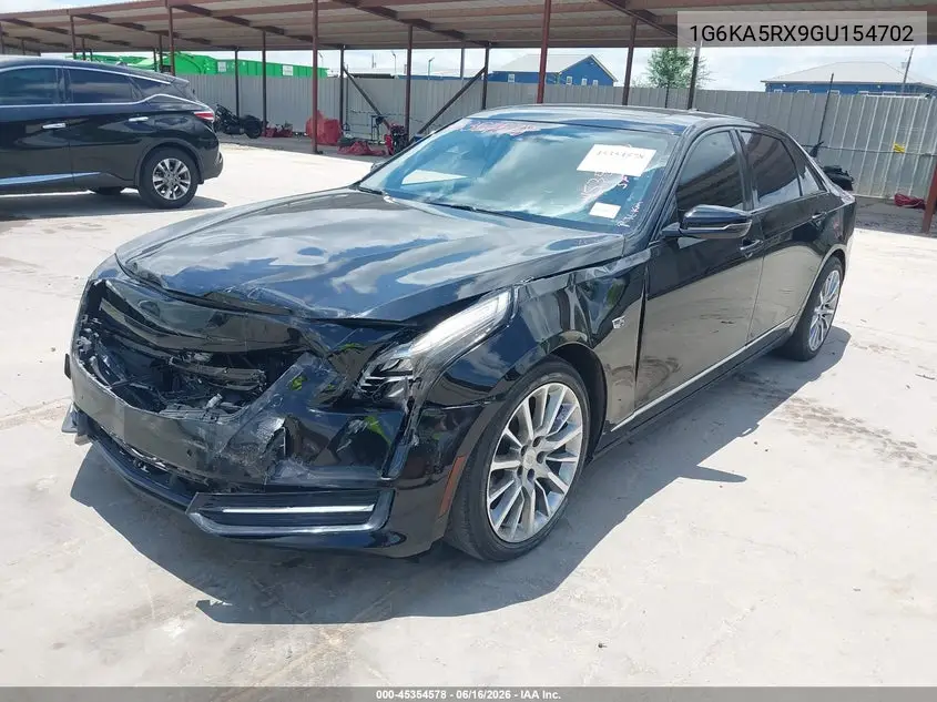 2016 Cadillac Ct6 Standard VIN: 1G6KA5RX9GU154702 Lot: 45354578