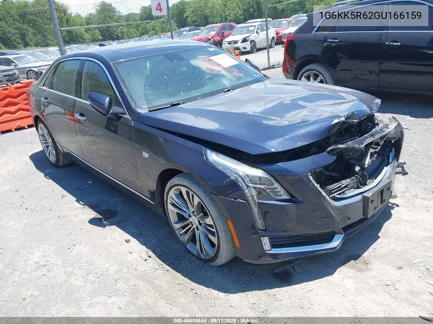 2016 Cadillac Ct6 Platinum VIN: 1G6KK5R62GU166159 Lot: 45409554